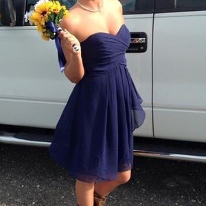 Blue Davids Bridal dress